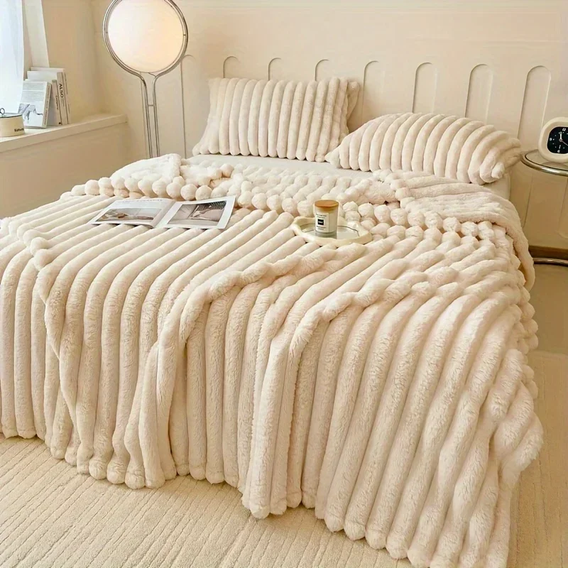 Modern Simple Solid Color Coral Rabbit Plush Blanket Winter Thick Wide Flannel Bedroom Sofa Soft Breathable Warm Cover Blanket
Modern Simple Solid Color Coral Rabbit Plush Blanket Winter Thick Wide Flannel Bedroom Sofa Soft Breathable Warm Cover Blanket