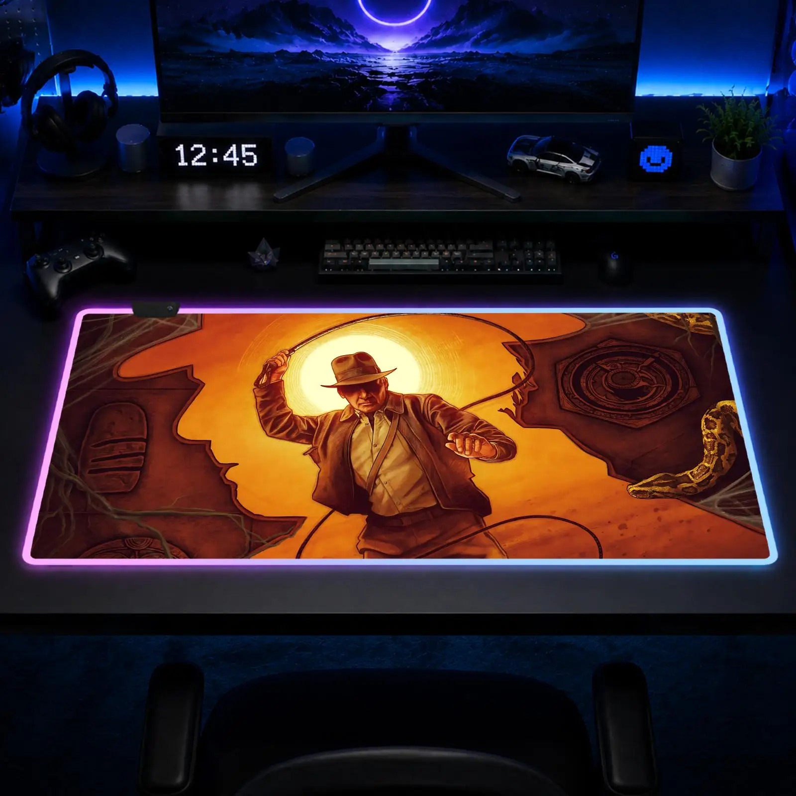 Indiana Jones Mouse Pad Gaming Anime Mouse Pad XXL RGB Desk Mats LED Table Pads Backlit Rubber Desktop
Indiana Jones Mouse Pad Gaming Anime Mouse Pad XXL RGB Desk Mats LED Table Pads Backlit Rubber Desktop