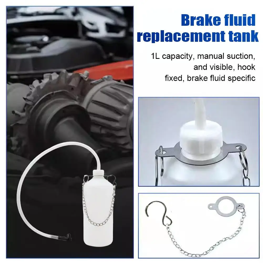1L Brake Oil Replacement Pot Car Replacement Tool Oil Pot Car Brake Fluid Injector Pneumatic Brake Oil Replacement Machine
1L Brake Oil Replacement Pot Car Replacement Tool Oil Pot Car Brake Fluid Injector Pneumatic Brake Oil Replacement Machine
