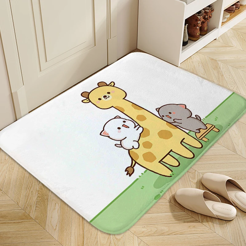 Outdoor Entrance Doormat A-Mochi Cats Kitchen Carpet for Bedroom Bath Mat Washable Non-slip Veranda Mats Carpet Living Room Rug
Outdoor Entrance Doormat A-Mochi Cats Kitchen Carpet for Bedroom Bath Mat Washable Non-slip Veranda Mats Carpet Living Room Rug