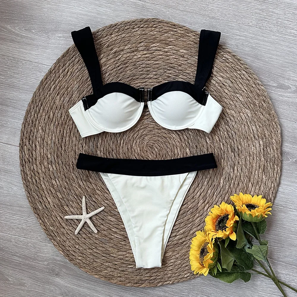 Sexy Micro Mujer Black Bikini 2024 Bikini Set Women Swimsuits Female Swimwear Brazilian Biquini Swimming Suit Solid Beachwear
Sexy Micro Mujer Black Bikini 2024 Bikini Set Women Swimsuits Female Swimwear Brazilian Biquini Swimming Suit Solid Beachwear