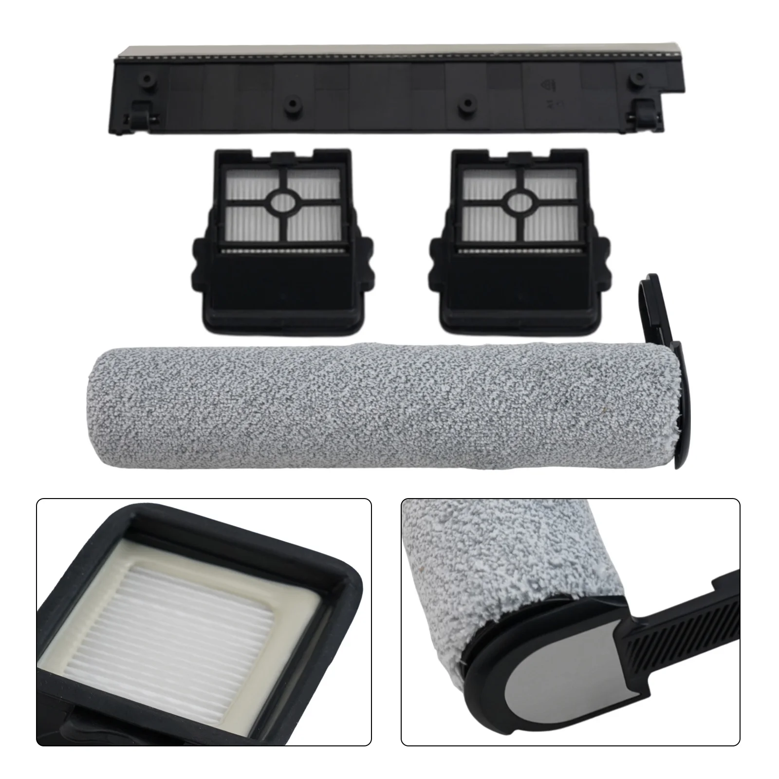 Main Roller Brush And Filter Mop Wiper Strip Set Replacement Brush Set And Filter For Ultenic For AC1 For Elite Vacuum Cleaner
Main Roller Brush And Filter Mop Wiper Strip Set Replacement Brush Set And Filter For Ultenic For AC1 For Elite Vacuum Cleaner