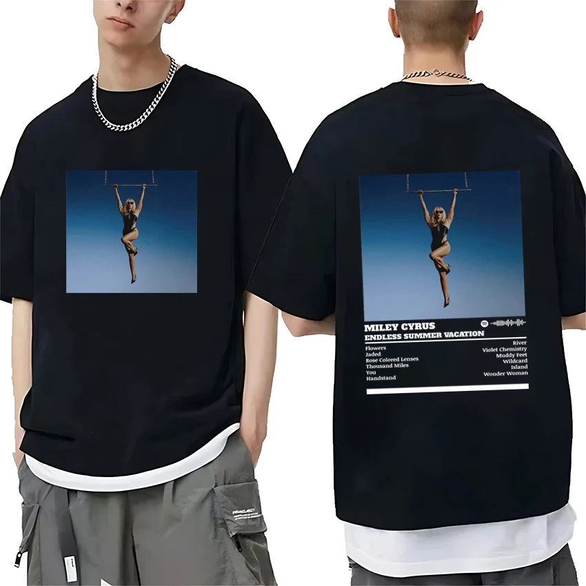Singer Miley Cyrus New Music Album Vintage T shirt classic Men Women Casual Graphics clothes short sleeve Cotton Unisex T-shirts
Singer Miley Cyrus New Music Album Vintage T shirt classic Men Women Casual Graphics clothes short sleeve Cotton Unisex T-shirts