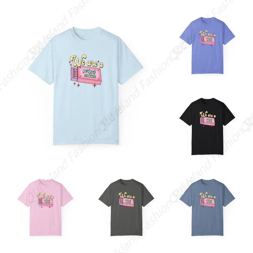 We are a Perfect Match Valentine’s Day Unisex Comfort ColorsT-Shirt, Romantic Cute Retro Gift Tee
We are a Perfect Match Valentine’s Day Unisex Comfort ColorsT-Shirt, Romantic Cute Retro Gift Tee