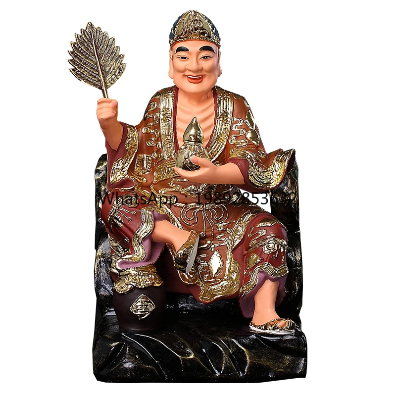 YFY Living Buddha Jigong Hat Fan Wine Gourd Laughing Buddha Jigong Buddha Statue Ornament
YFY Living Buddha Jigong Hat Fan Wine Gourd Laughing Buddha Jigong Buddha Statue Ornament