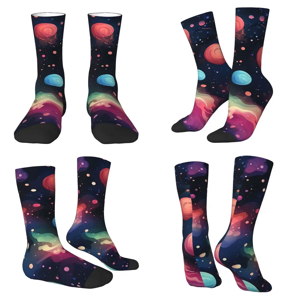 Cosmic Galaxy Art Pattern Socks Harajuku Sweat Absorbing Stockings All Season Long Socks for Man Woman Valentine's Day Gifts
Cosmic Galaxy Art Pattern Socks Harajuku Sweat Absorbing Stockings All Season Long Socks for Man Woman Valentine's Day Gifts