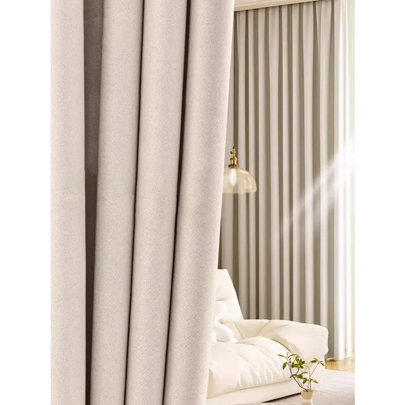 【Fashionable】Cotton And Linen Curtains Milk Color Living Room Japanese House Light Bedroom Blackout High-End Sense
【Fashionable】Cotton And Linen Curtains Milk Color Living Room Japanese House Light Bedroom Blackout High-End Sense