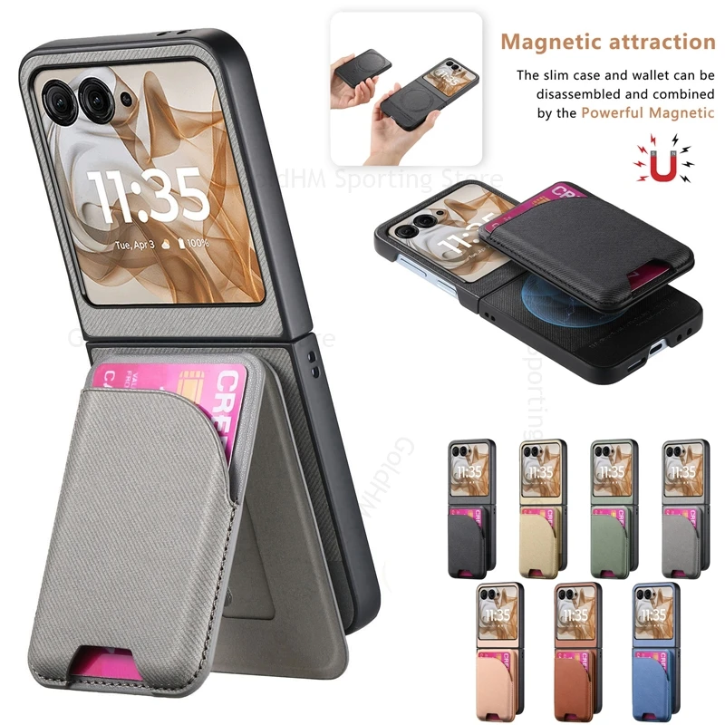 Split Magnetic Card Slot Leather Phone Case For Motorola Razr 60 Ultra Flip Wallet Kickstand Cover For Moto Razr 60 40 50 Ultra
Split Magnetic Card Slot Leather Phone Case For Motorola Razr 60 Ultra Flip Wallet Kickstand Cover For Moto Razr 60 40 50 Ultra
