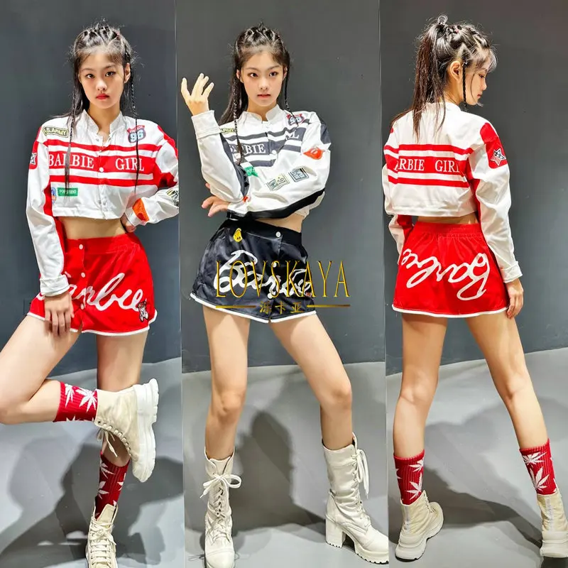 American hip-hop jazz dance suit motorcycle suit coat women's group dance performance dress dance coat
American hip-hop jazz dance suit motorcycle suit coat women's group dance performance dress dance coat