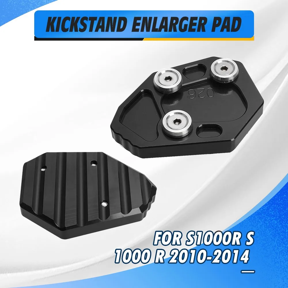 For BMW S1000R S1000 R S 1000R 2010 2011 2012 2013 2014 Motorcycle Kickstand Foot Side Extension Pad Support Plate Enlarge Stand
For BMW S1000R S1000 R S 1000R 2010 2011 2012 2013 2014 Motorcycle Kickstand Foot Side Extension Pad Support Plate Enlarge Stand