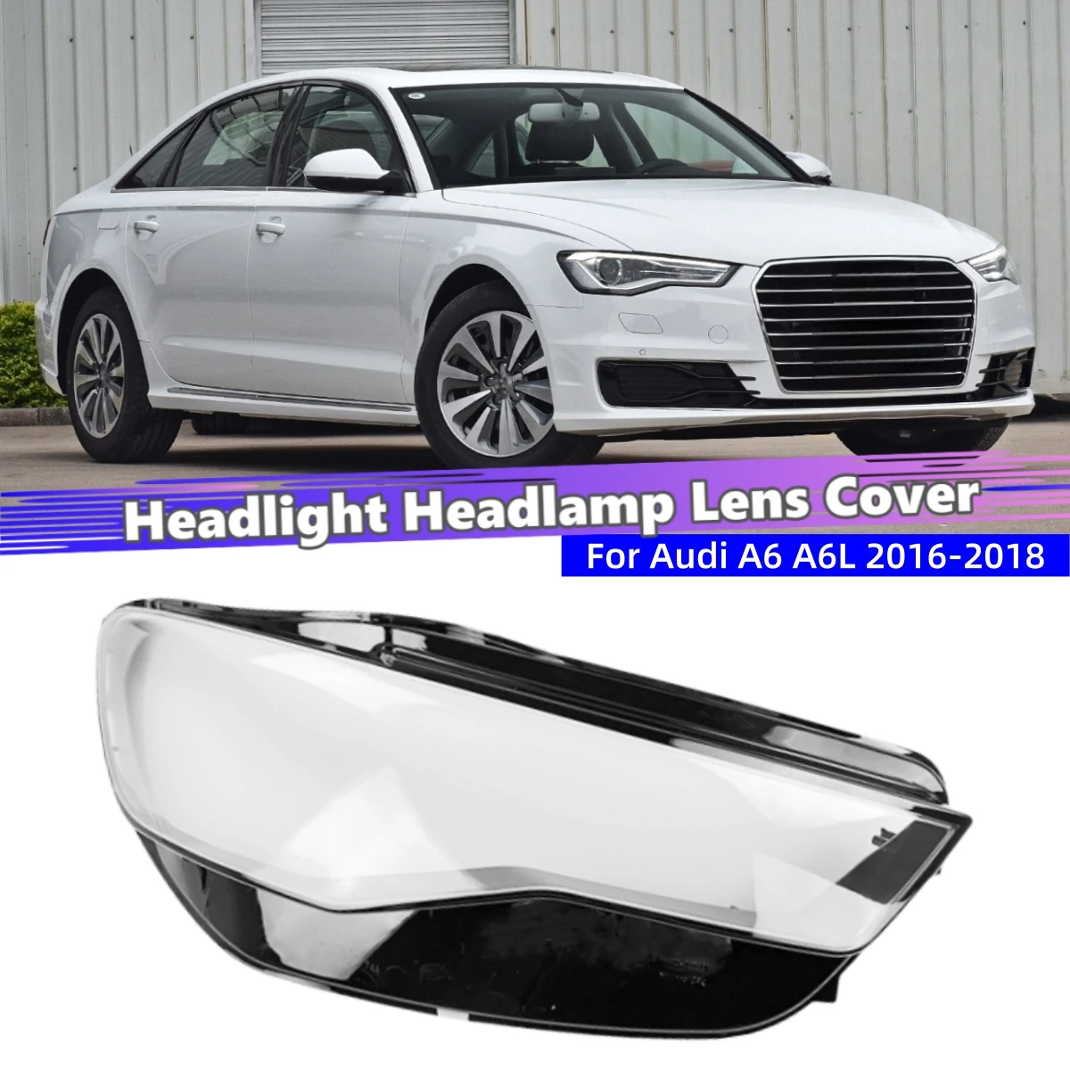 For Audi A6 A6L C7PA 2016 2017 2018 Car Accessories Lampshades Lamp Headlight Shell Car Front Headlight Lens Cover Lights Shell
For Audi A6 A6L C7PA 2016 2017 2018 Car Accessories Lampshades Lamp Headlight Shell Car Front Headlight Lens Cover Lights Shell