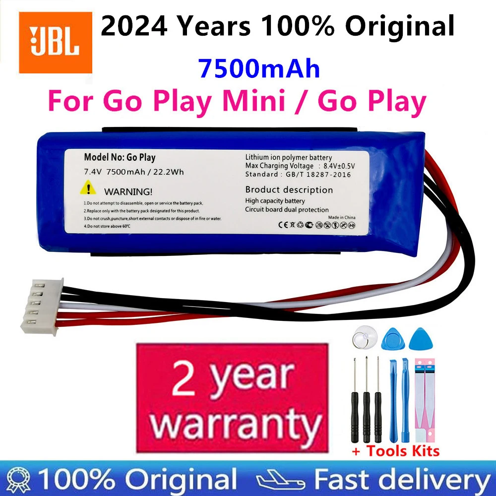 100% Original New 7500mAh GSP1029102 01 Battery For Harman Kardon Go Play Mini For JBL Go Play CP-HK06 Bluetooth Speaker Battery
100% Original New 7500mAh GSP1029102 01 Battery For Harman Kardon Go Play Mini For JBL Go Play CP-HK06 Bluetooth Speaker Battery