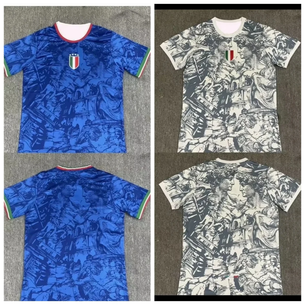 2025 Summer Hot-selling Italian National Team Football Training 3D Printing MenFootball Jersey Outdoor Casual Breathable T-shirt
2025 Summer Hot-selling Italian National Team Football Training 3D Printing MenFootball Jersey Outdoor Casual Breathable T-shirt