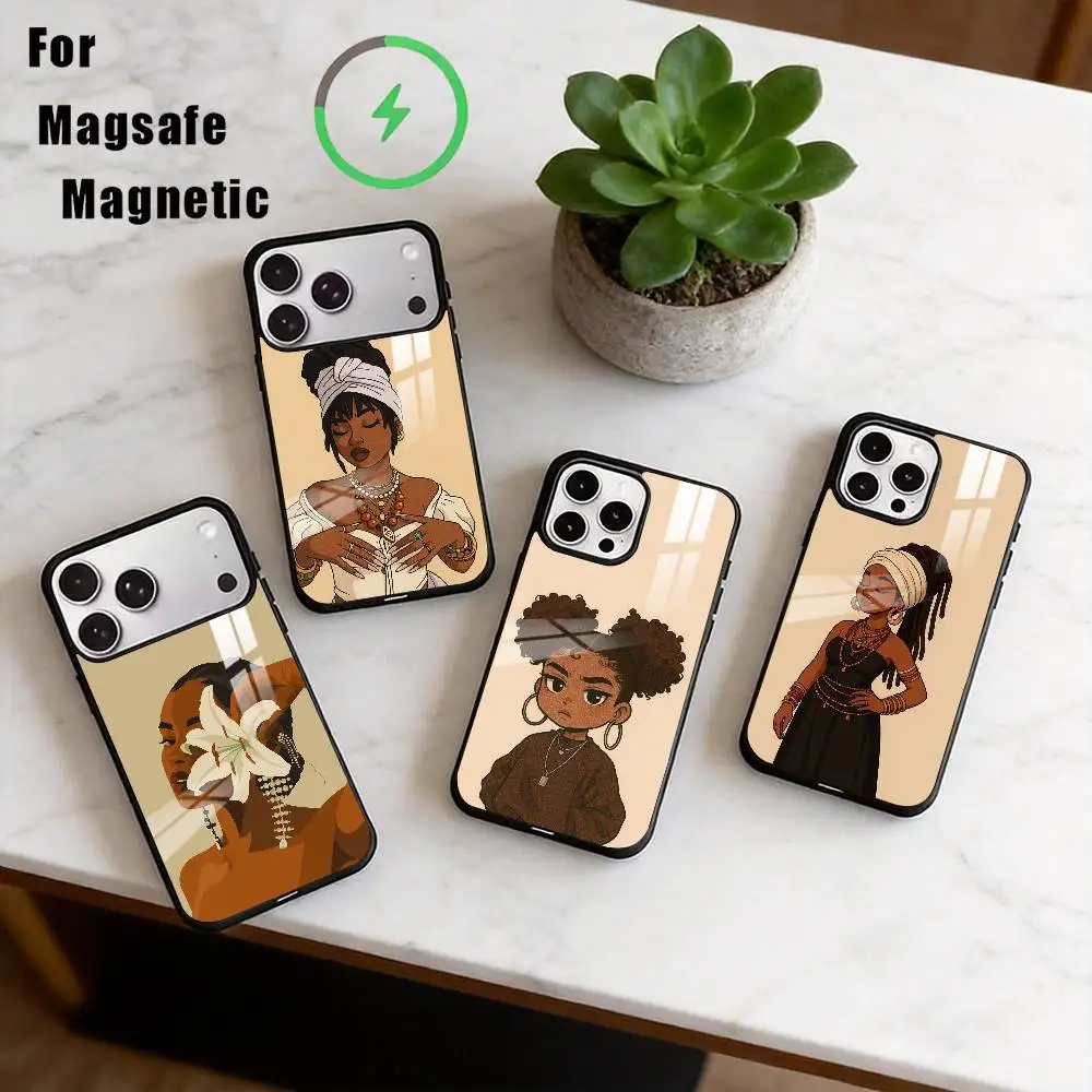 A-African Black Beauty Phone Case For iPhone17,16,15,14,13,12,11 Plus,Pro Compatible with magnetic wireless charging
A-African Black Beauty Phone Case For iPhone17,16,15,14,13,12,11 Plus,Pro Compatible with magnetic wireless charging