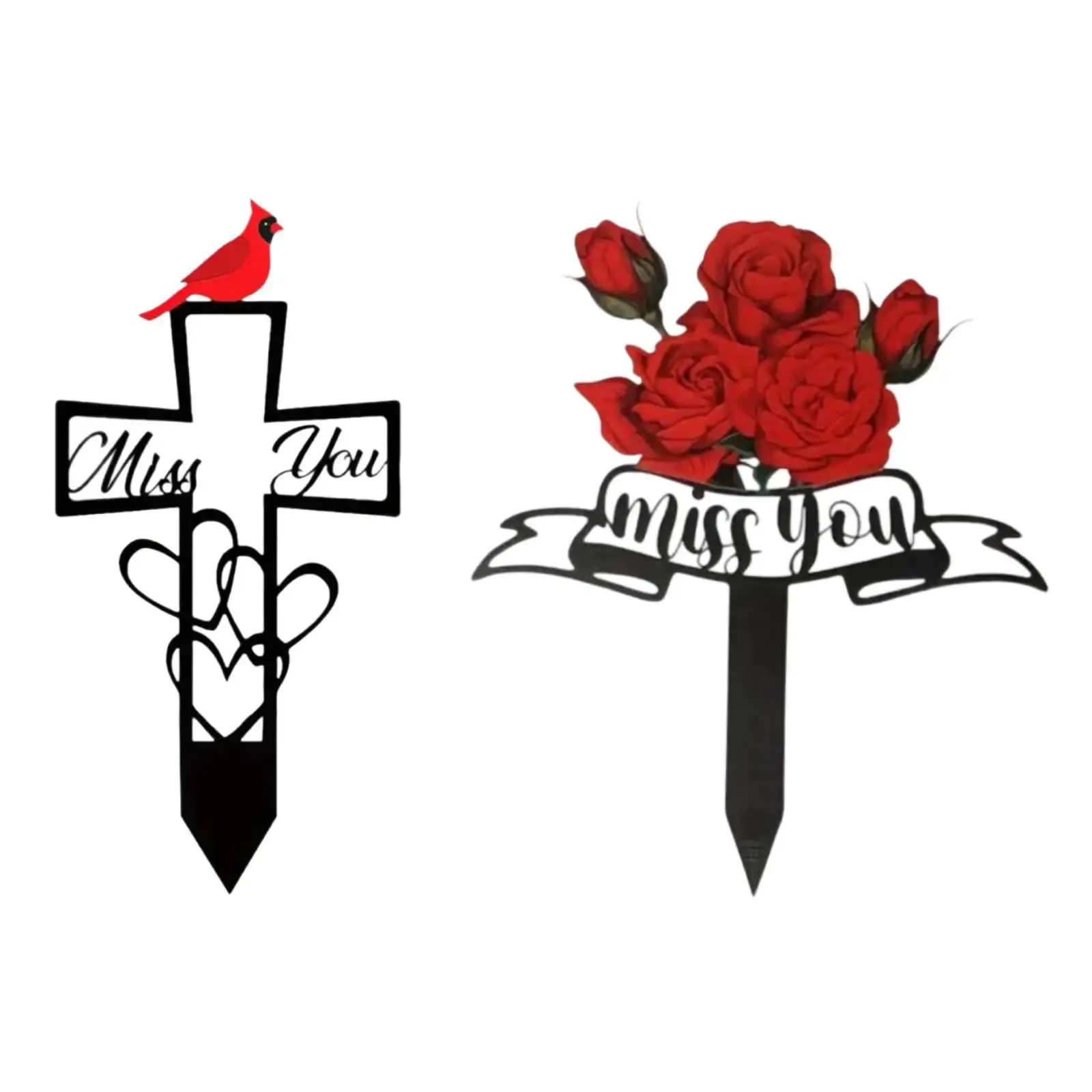 Decorative Iron Grave Marker Durable Cemetery Stake Remembrance Plaque for Family Backyard Courtyard Ornament
Decorative Iron Grave Marker Durable Cemetery Stake Remembrance Plaque for Family Backyard Courtyard Ornament
