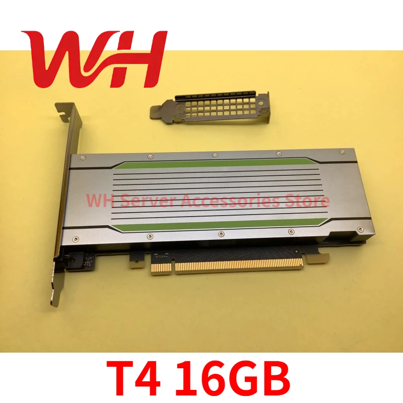 for NVIDIA Tesla T4 16GB GDDR6 PCIE Turing GPU Accelerator Card CUDA Graphics Card with both brackets for AI Deep Learning
for NVIDIA Tesla T4 16GB GDDR6 PCIE Turing GPU Accelerator Card CUDA Graphics Card with both brackets for AI Deep Learning