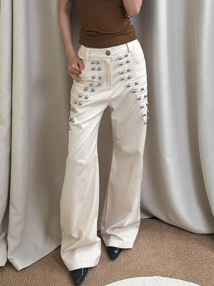 American High Street Style Women's Jeans Loose Floor-Length Thin Summer Casual Loose Matching Metal Buckle Design
American High Street Style Women's Jeans Loose Floor-Length Thin Summer Casual Loose Matching Metal Buckle Design