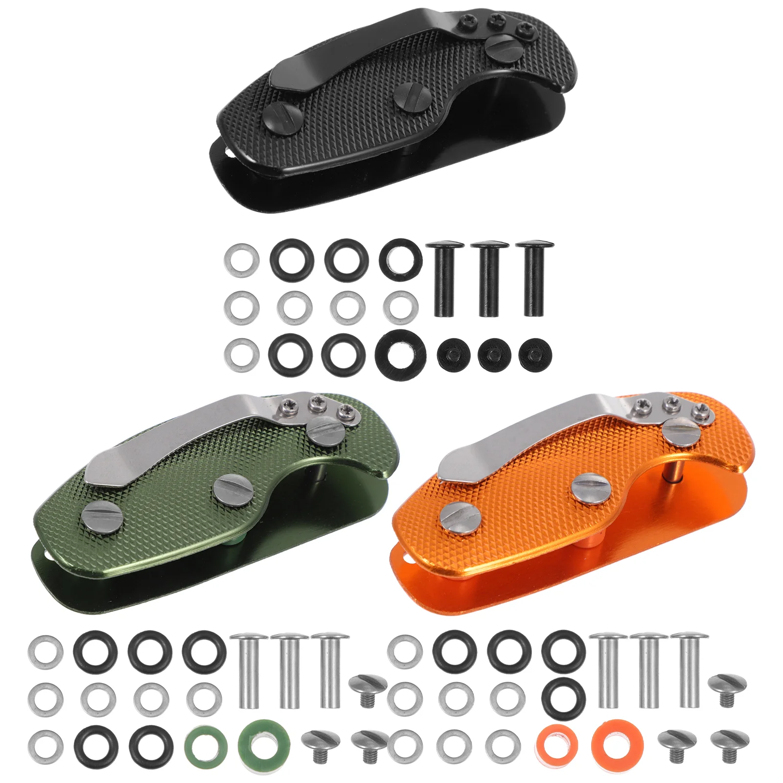 3 Sets Hook Key Clip Back Keys Holder Folder Ring Aluminum Alloy Carry Tool Travel
3 Sets Hook Key Clip Back Keys Holder Folder Ring Aluminum Alloy Carry Tool Travel