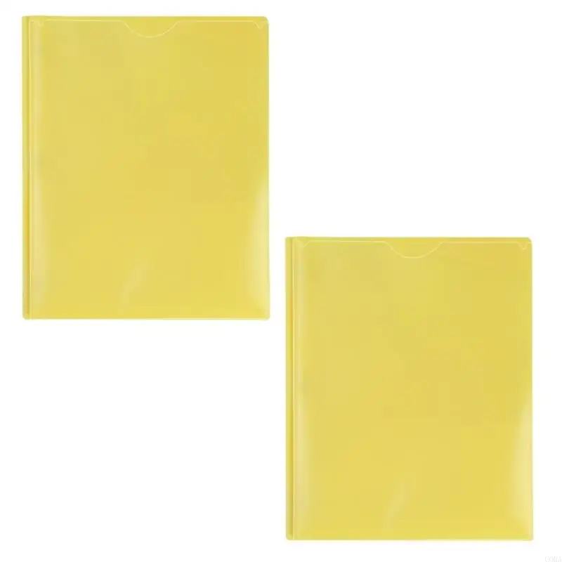 CORA 2Pcs Two Pocket File Bag With 3 Prongs Letter Size 2 Pockets Document Organiser
CORA 2Pcs Two Pocket File Bag With 3 Prongs Letter Size 2 Pockets Document Organiser