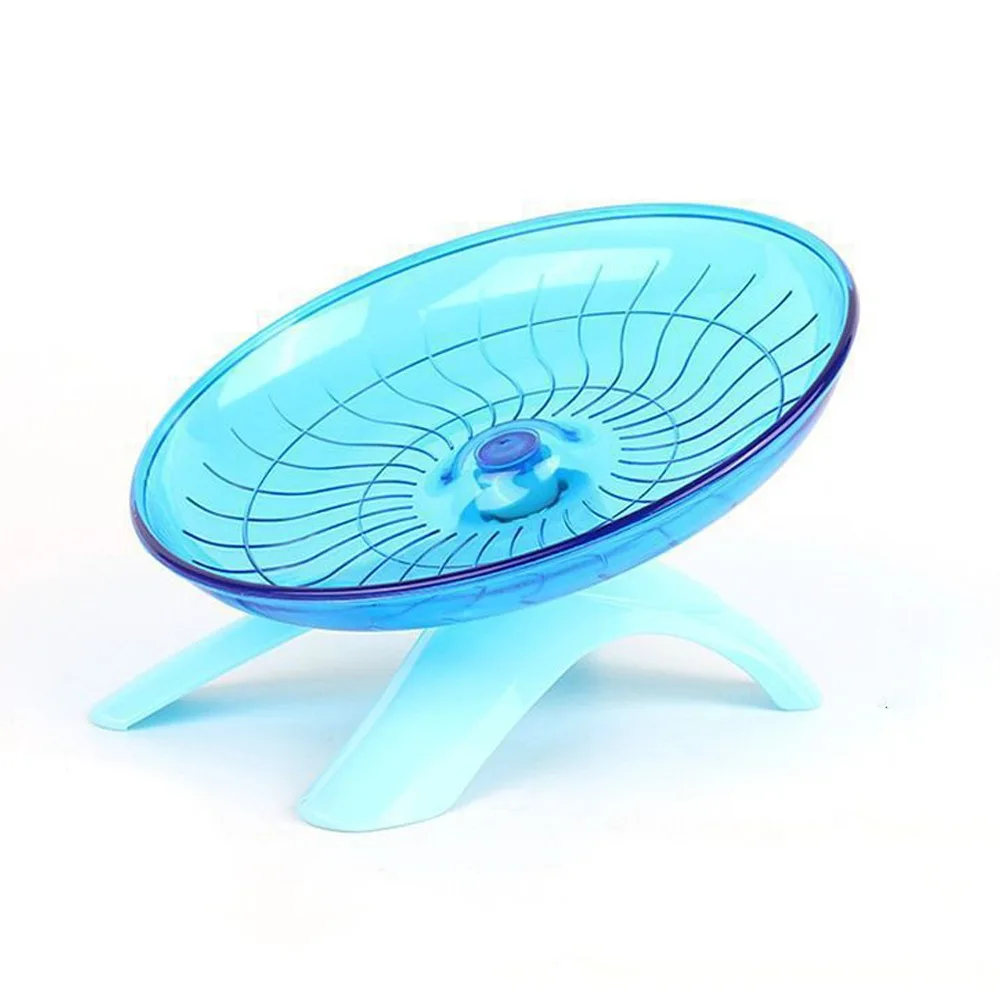 Transparent Hamster Flying Wheel Steel Axle Quiet Operation Exercise Squirrel Wheel Stable Base Plastic Hamster Running Wheel
Transparent Hamster Flying Wheel Steel Axle Quiet Operation Exercise Squirrel Wheel Stable Base Plastic Hamster Running Wheel