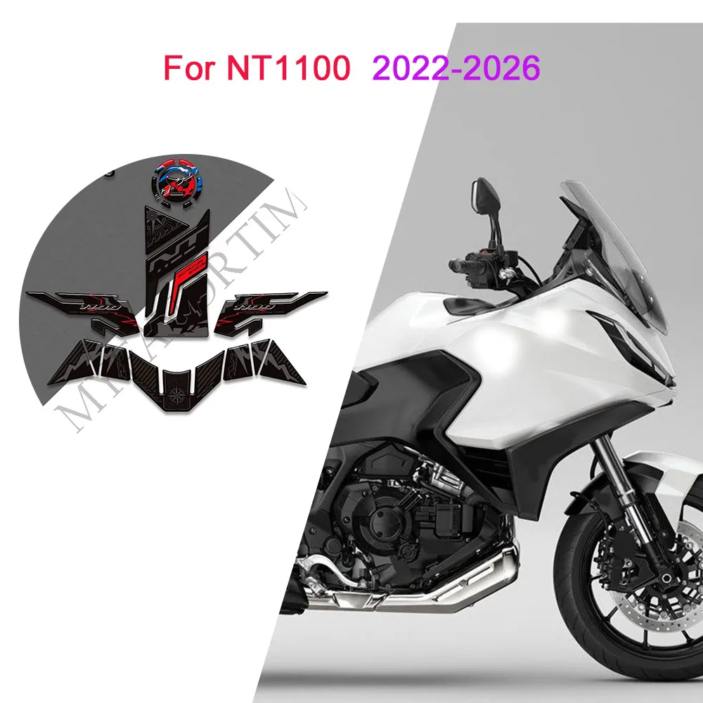 Sport Tourer Tank Pad Side Grips Gas Fuel Oil Knee Protector Stickers moto Decals For NT1100 NT 1100 DCT 2022 - 2025 2026
Sport Tourer Tank Pad Side Grips Gas Fuel Oil Knee Protector Stickers moto Decals For NT1100 NT 1100 DCT 2022 - 2025 2026