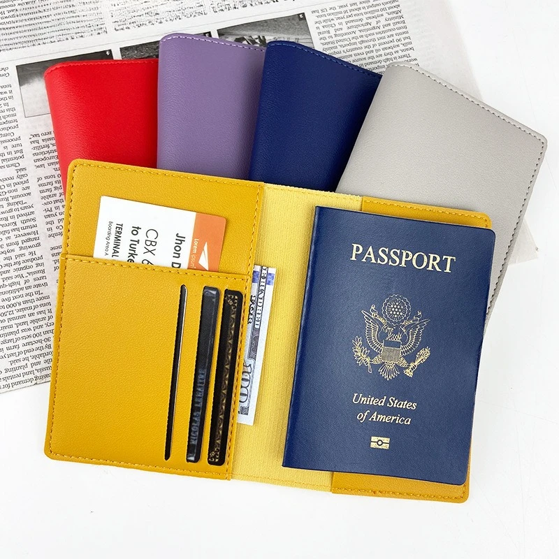 1Pcs PU Passport Holder Ticket Passport Covers Travel Passport Protective Cover ID Credit Card Holder Travel Accessories
1Pcs PU Passport Holder Ticket Passport Covers Travel Passport Protective Cover ID Credit Card Holder Travel Accessories