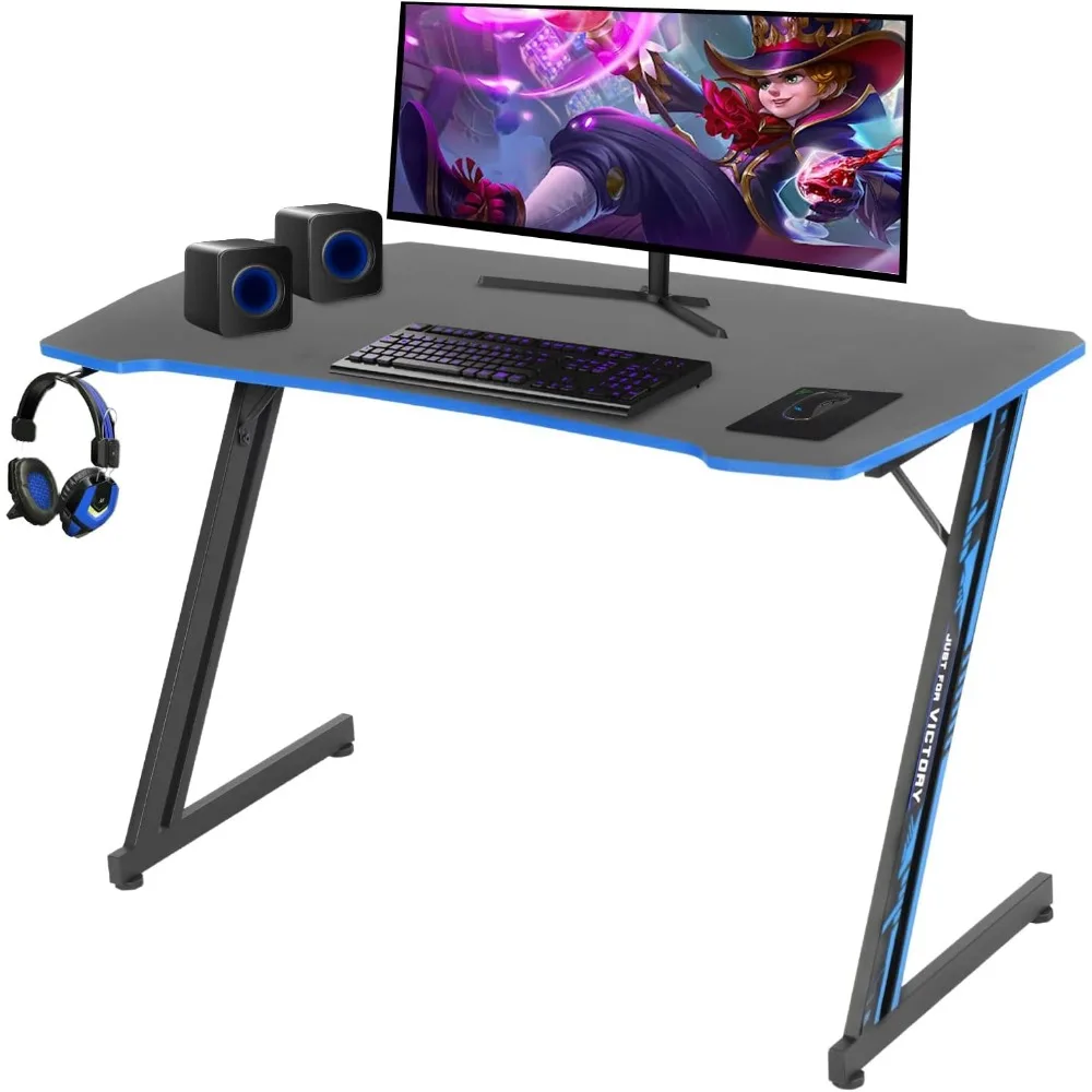 47 Inch Gaming Desk Computer Desk Home Office Desk Z Shaped Ergonomic Simple PC Workstaion Gaming Table
47 Inch Gaming Desk Computer Desk Home Office Desk Z Shaped Ergonomic Simple PC Workstaion Gaming Table