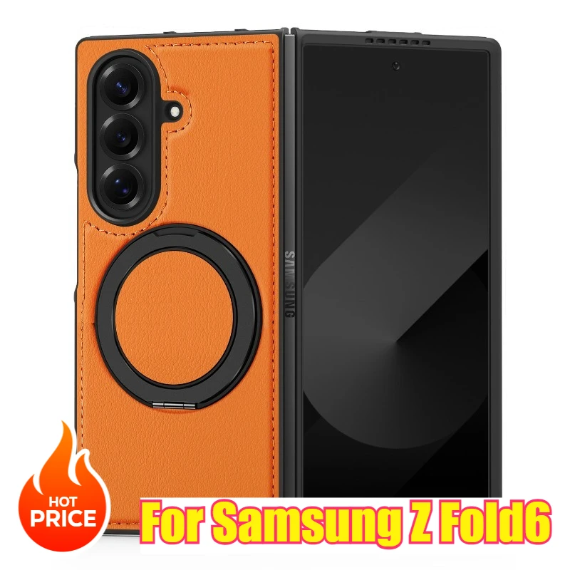 For Samsung Z Fold6 360° Rotating Bracket Mobile Phone Case with Magnetic Adsorption Folding Protective Cover
For Samsung Z Fold6 360° Rotating Bracket Mobile Phone Case with Magnetic Adsorption Folding Protective Cover