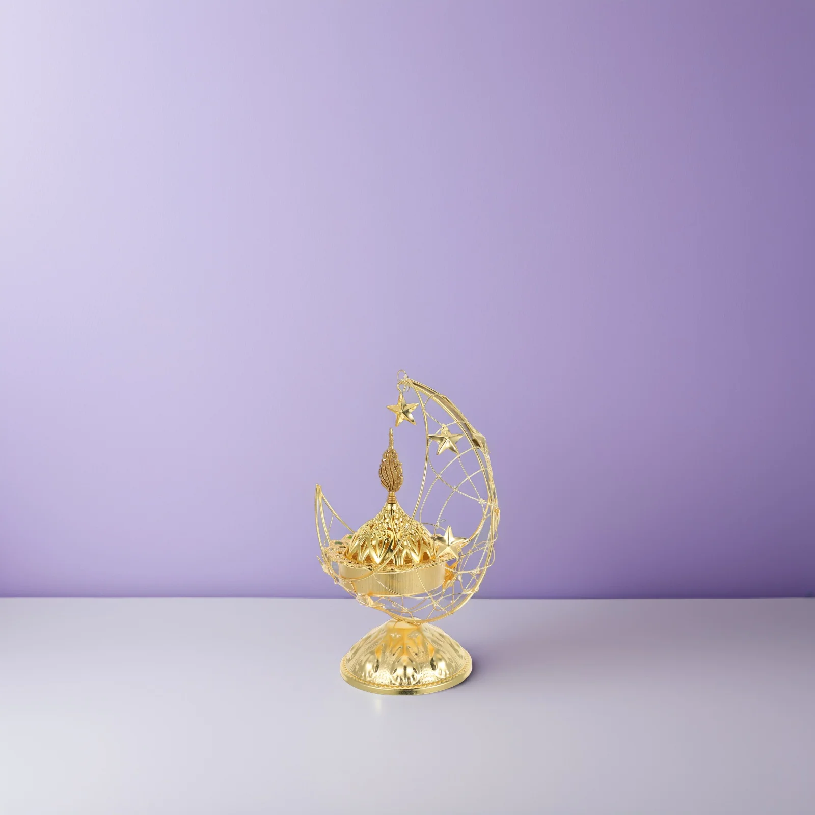 Arabian Censer Incense Holder Middle Eastern Burner Iron Ramadan Honeycomb Centerpieces Moon Shape Aromatherapy Bedroom Living
Arabian Censer Incense Holder Middle Eastern Burner Iron Ramadan Honeycomb Centerpieces Moon Shape Aromatherapy Bedroom Living