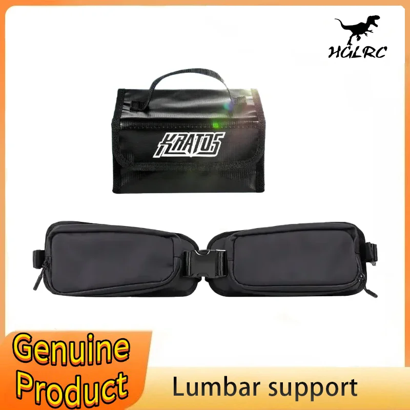 HGLRC KRATOS Explosion Proof Battery Bag Waist Support Rechargeable for FPV Drones
HGLRC KRATOS Explosion Proof Battery Bag Waist Support Rechargeable for FPV Drones