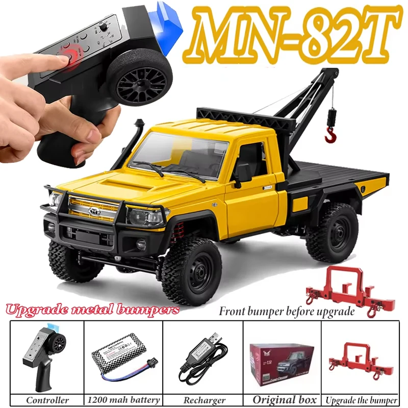 The New Full-size Remote-controlled Mini Crane Features A Remote Lifting Control Function. Front Bumper Before Upgrade
The New Full-size Remote-controlled Mini Crane Features A Remote Lifting Control Function. Front Bumper Before Upgrade