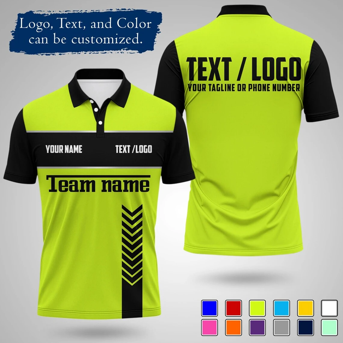 Personalized Sports Polo Shirt Custom Name And Logo Printed Quick Drying Short Sleeve Jersey For Team Uniform Outdoor Activities
Personalized Sports Polo Shirt Custom Name And Logo Printed Quick Drying Short Sleeve Jersey For Team Uniform Outdoor Activities