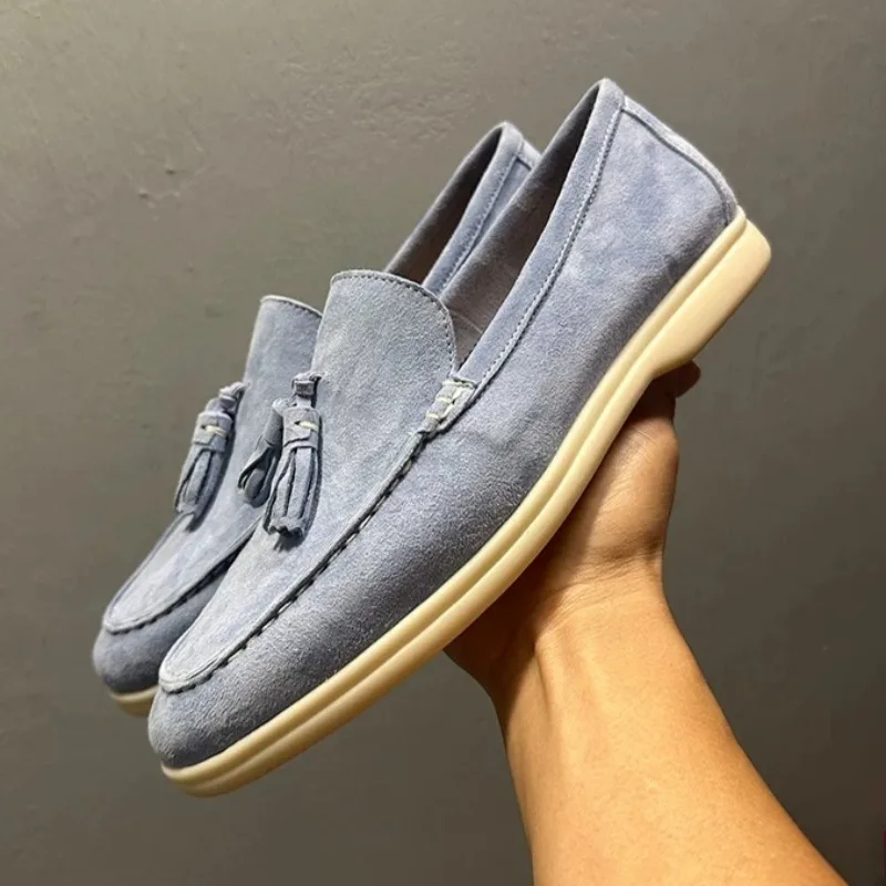 Old Money Style Men Loafers Genuine Leather Slip-on Business Casual Shoes Comfortable Driving Shoes High-quality Flats
Old Money Style Men Loafers Genuine Leather Slip-on Business Casual Shoes Comfortable Driving Shoes High-quality Flats