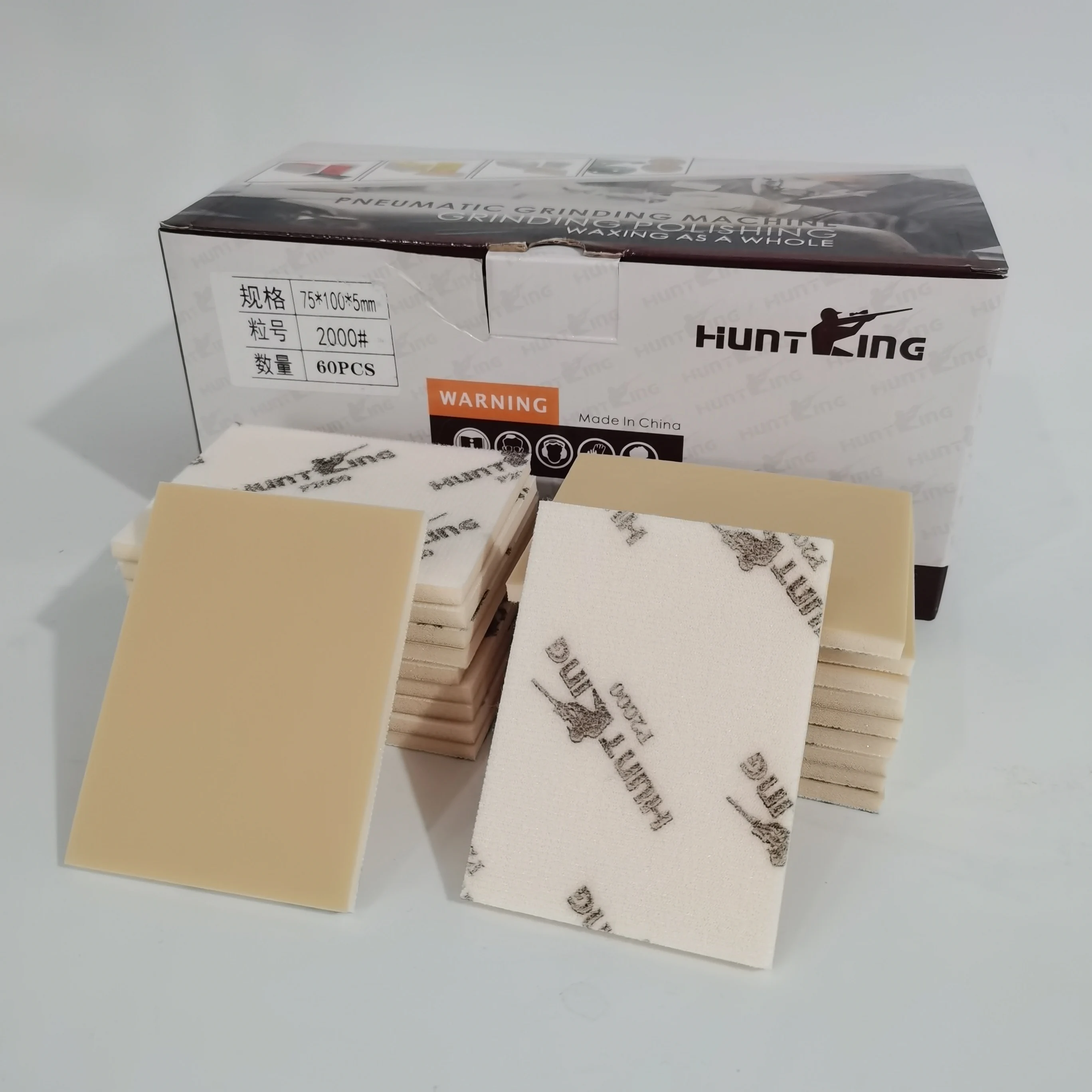 Hunter King square sponge sandpaper 70x100mm plush sanding sheet car paint orange grain polishing dry and wet dual use 400-3000
Hunter King square sponge sandpaper 70x100mm plush sanding sheet car paint orange grain polishing dry and wet dual use 400-3000
