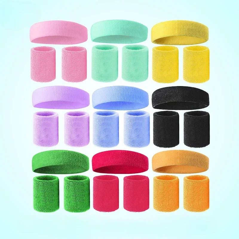 3PCs/set Mens Sports Headband Sweatband Stretch Elastic Outdoor Sport Sweat Headband Wristband Women Gym Running Tennis Headwrap
3PCs/set Mens Sports Headband Sweatband Stretch Elastic Outdoor Sport Sweat Headband Wristband Women Gym Running Tennis Headwrap