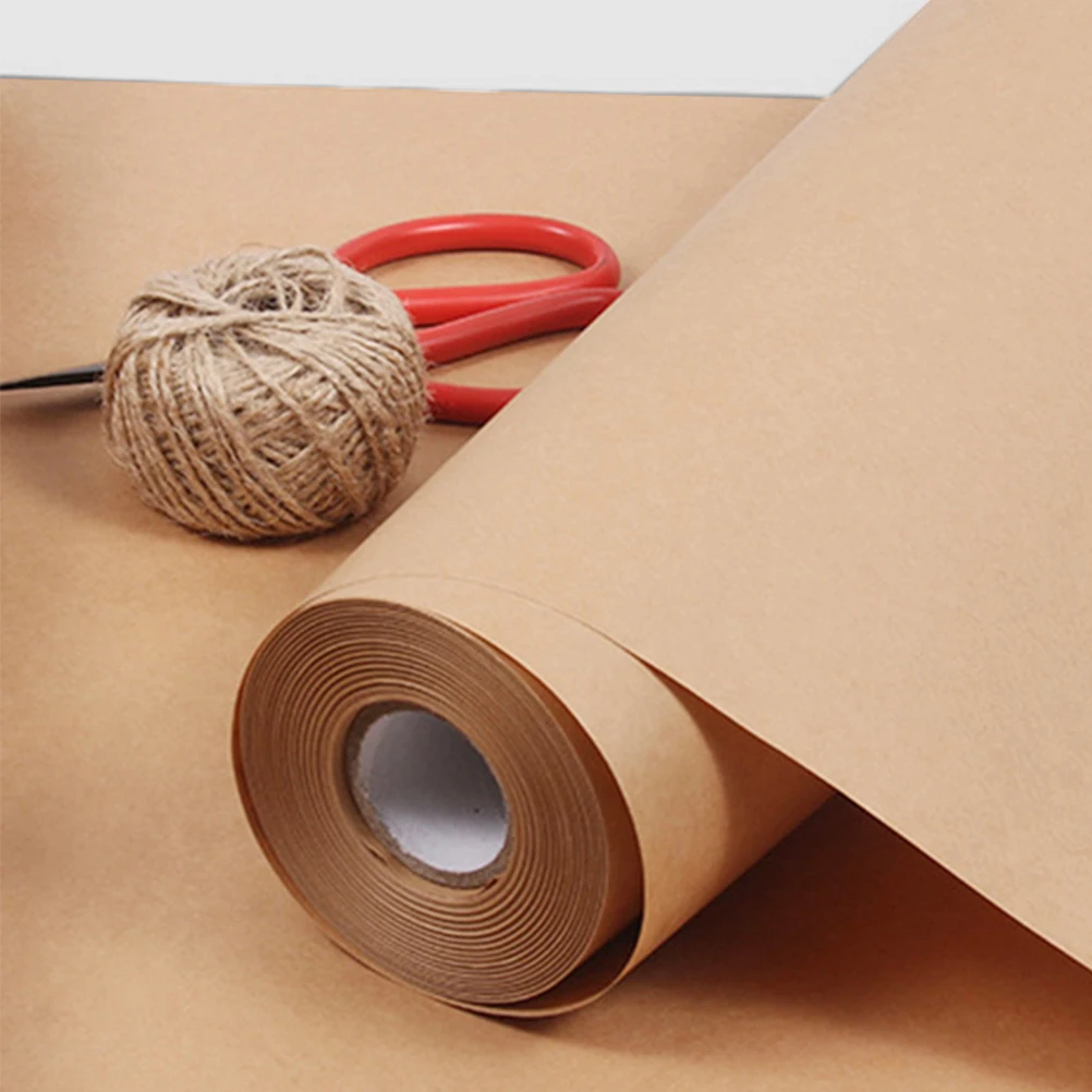 2 Rolls Wrapping Paper Kraft Brown Packing Craft Bouquet Birthday Diy Material Khaki Plain Miss
2 Rolls Wrapping Paper Kraft Brown Packing Craft Bouquet Birthday Diy Material Khaki Plain Miss