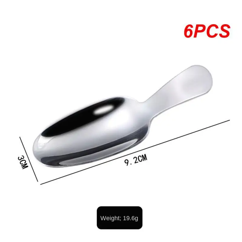 6PCS Stainless Steel Spoon Stainless Steel Dessert Spoon With Short Handle Kitchen Short Handle Spoon Coffee Accessories
6PCS Stainless Steel Spoon Stainless Steel Dessert Spoon With Short Handle Kitchen Short Handle Spoon Coffee Accessories