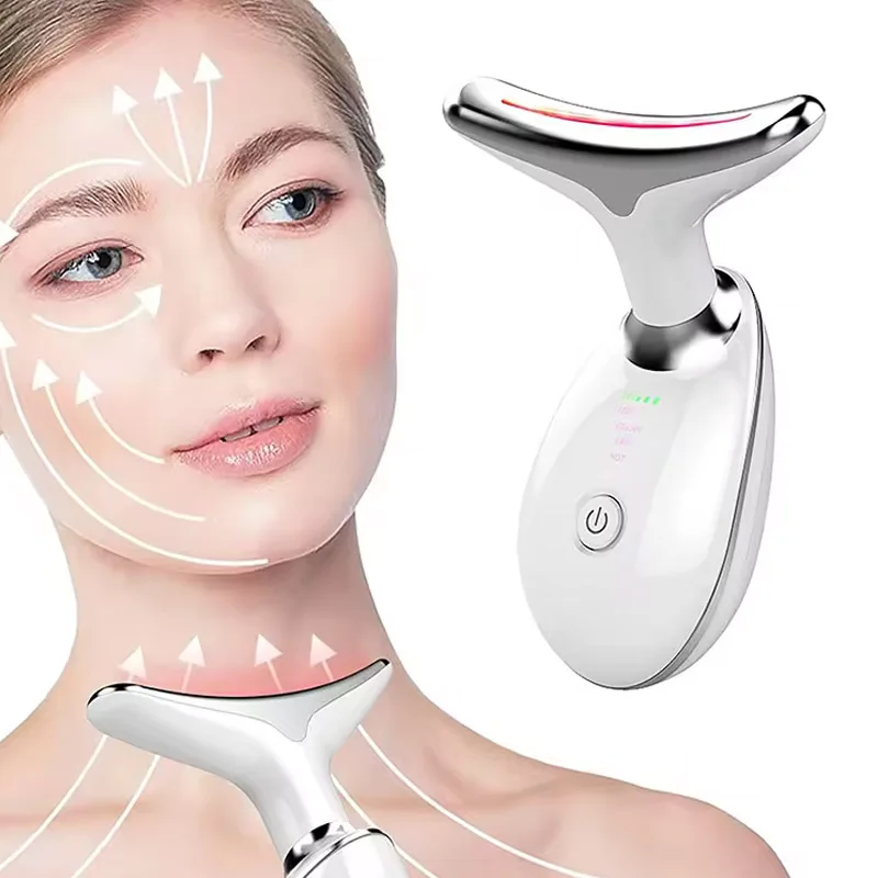 Newest Face Neck Massager Face Sculpting Device LED Microglow Handset Double Chin Reducer Microcurrent Facial Massager
Newest Face Neck Massager Face Sculpting Device LED Microglow Handset Double Chin Reducer Microcurrent Facial Massager