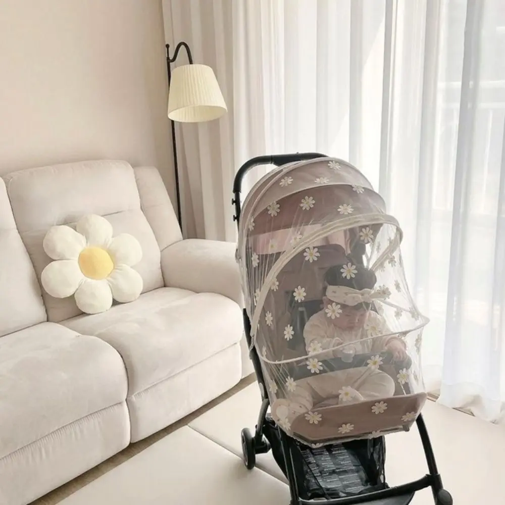 Flower Daisy Stroller Mosquito Net Carriage Full Cover Summer Mesh Canopy Zipper Type Mosquito Net Pram Net Buggy Net
Flower Daisy Stroller Mosquito Net Carriage Full Cover Summer Mesh Canopy Zipper Type Mosquito Net Pram Net Buggy Net