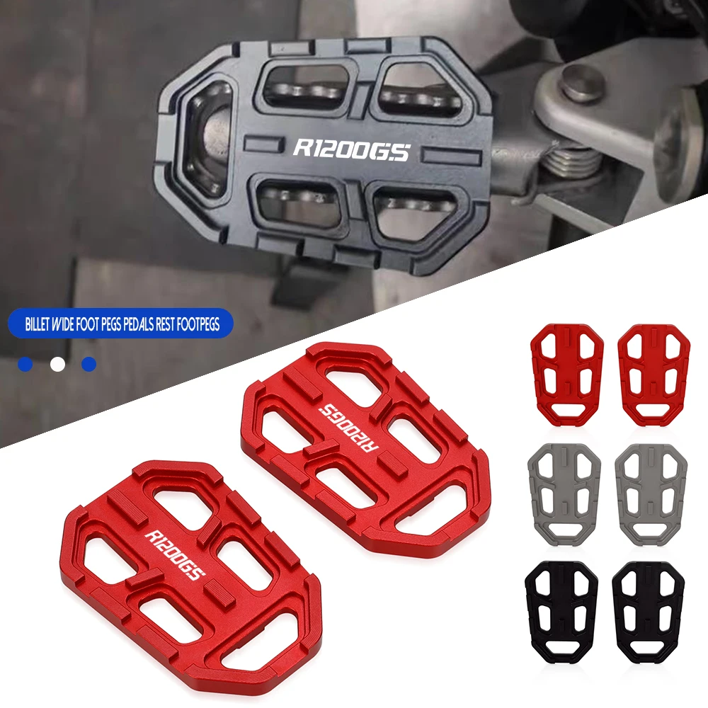 Motorcycle Accessories FOR BMW R1200GS R1200 R 1200 GS 2013 2014 2015 2016 2017 2018 Billet Wide Foot Pegs Pedals Rest Footpegs
Motorcycle Accessories FOR BMW R1200GS R1200 R 1200 GS 2013 2014 2015 2016 2017 2018 Billet Wide Foot Pegs Pedals Rest Footpegs