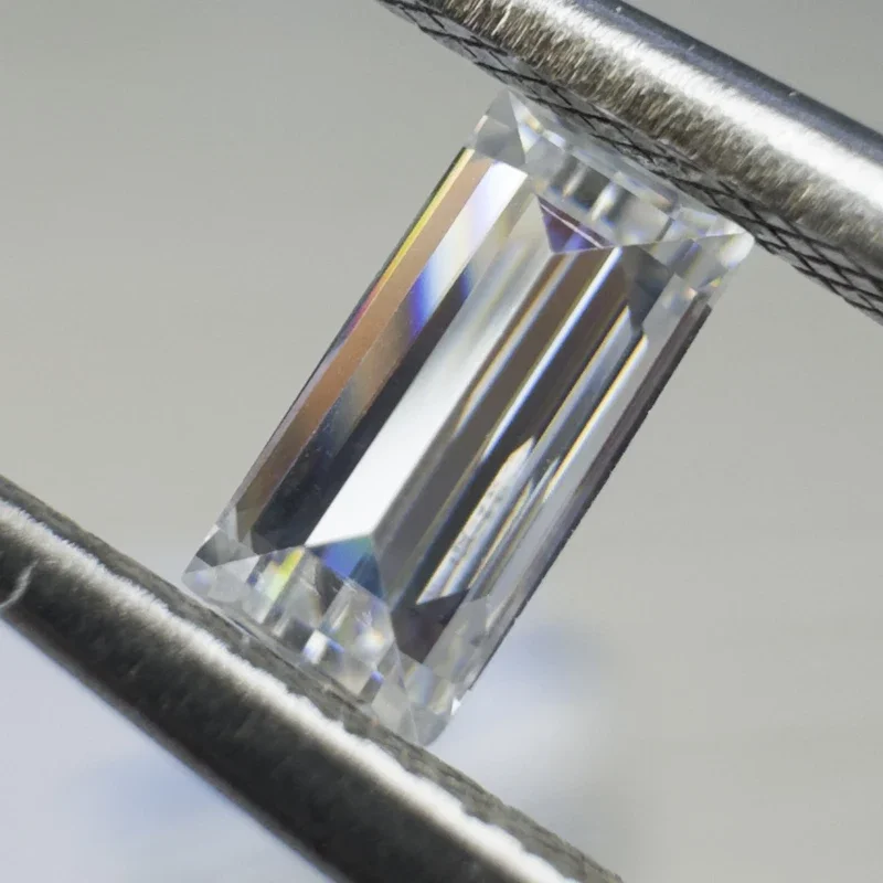 Moissanite Loose Stones D Color VVS1 Baguette Cut Gemstone Lab Grown Moissanite Diamonds for Diy Jewelry Making with Certificate
Moissanite Loose Stones D Color VVS1 Baguette Cut Gemstone Lab Grown Moissanite Diamonds for Diy Jewelry Making with Certificate