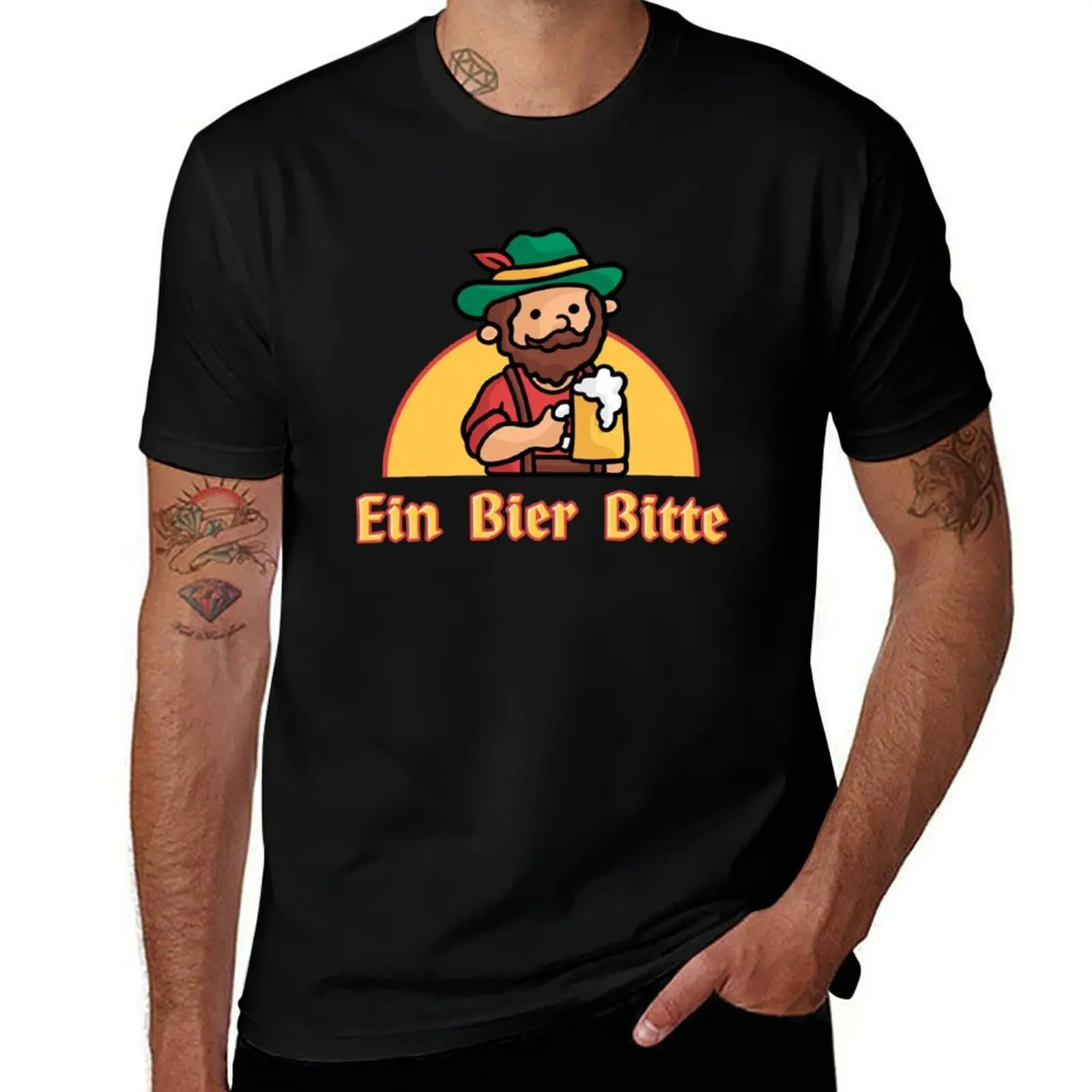 Ein Bier Bitte T-Shirt graphic t shirts for man t shirt for man 100 percent cotton
Ein Bier Bitte T-Shirt graphic t shirts for man t shirt for man 100 percent cotton