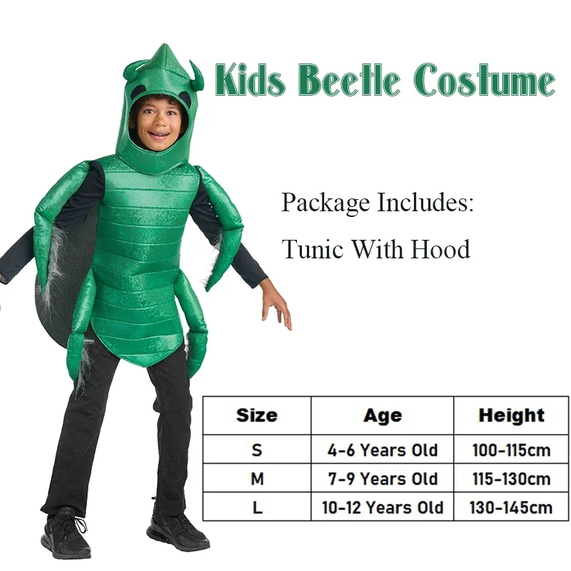 Костюм унисекс для взрослых на Хэллоуин с жалом и начинкой, Costume de coccinelle vert pour enfants
Костюм унисекс для взрослых на Хэллоуин с жалом и начинкой, Costume de coccinelle vert pour enfants