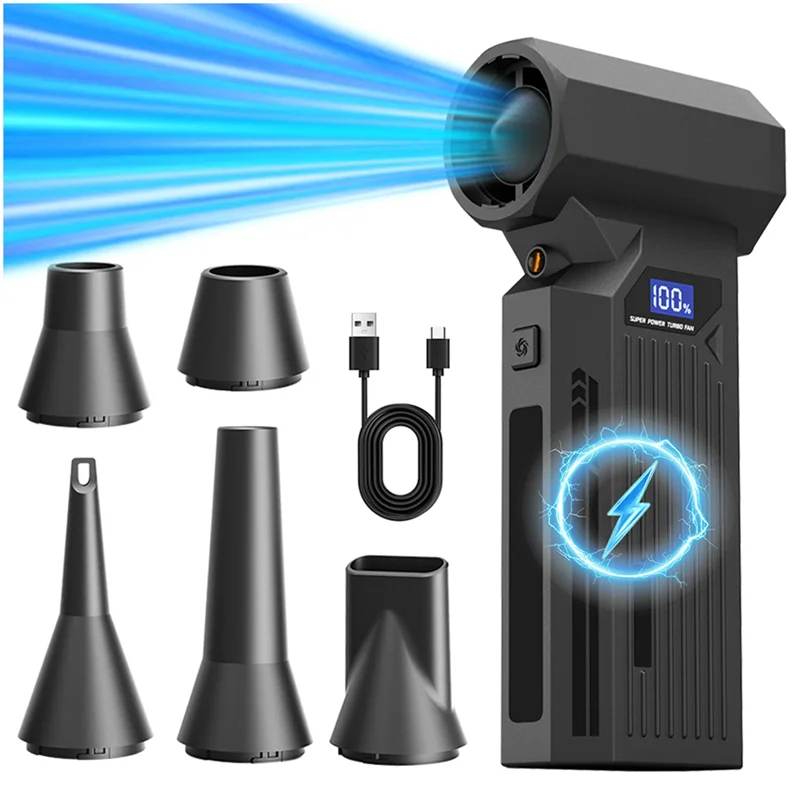 24-Hour Delivery Z2 110000RPM Handheld Turbine Motor Portable High-Speed Turbo Fan Violent Fan Ducted Design
24-Hour Delivery Z2 110000RPM Handheld Turbine Motor Portable High-Speed Turbo Fan Violent Fan Ducted Design