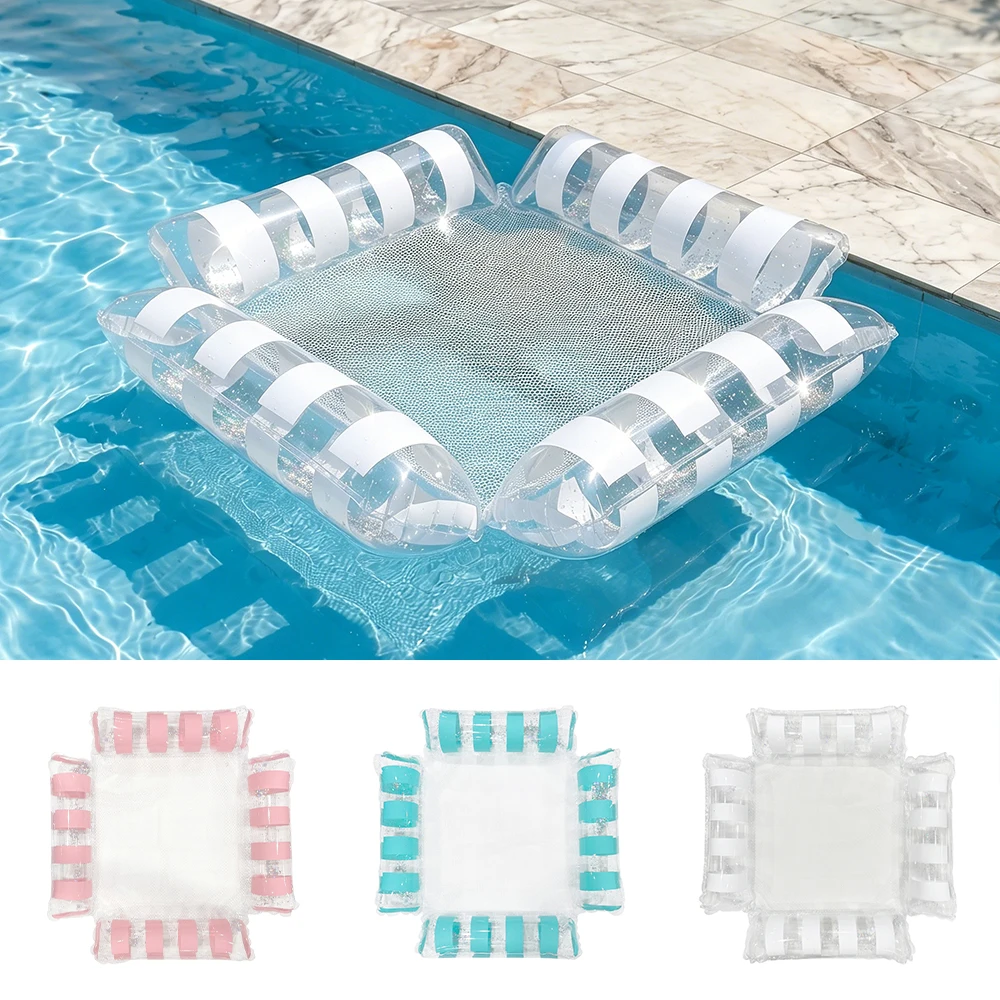 1 Packs Hammock Pool Floats Adults, Multi-Purpose Inflatable Pool Floats PVC Water Hammock Lounge Floaties
1 Packs Hammock Pool Floats Adults, Multi-Purpose Inflatable Pool Floats PVC Water Hammock Lounge Floaties
