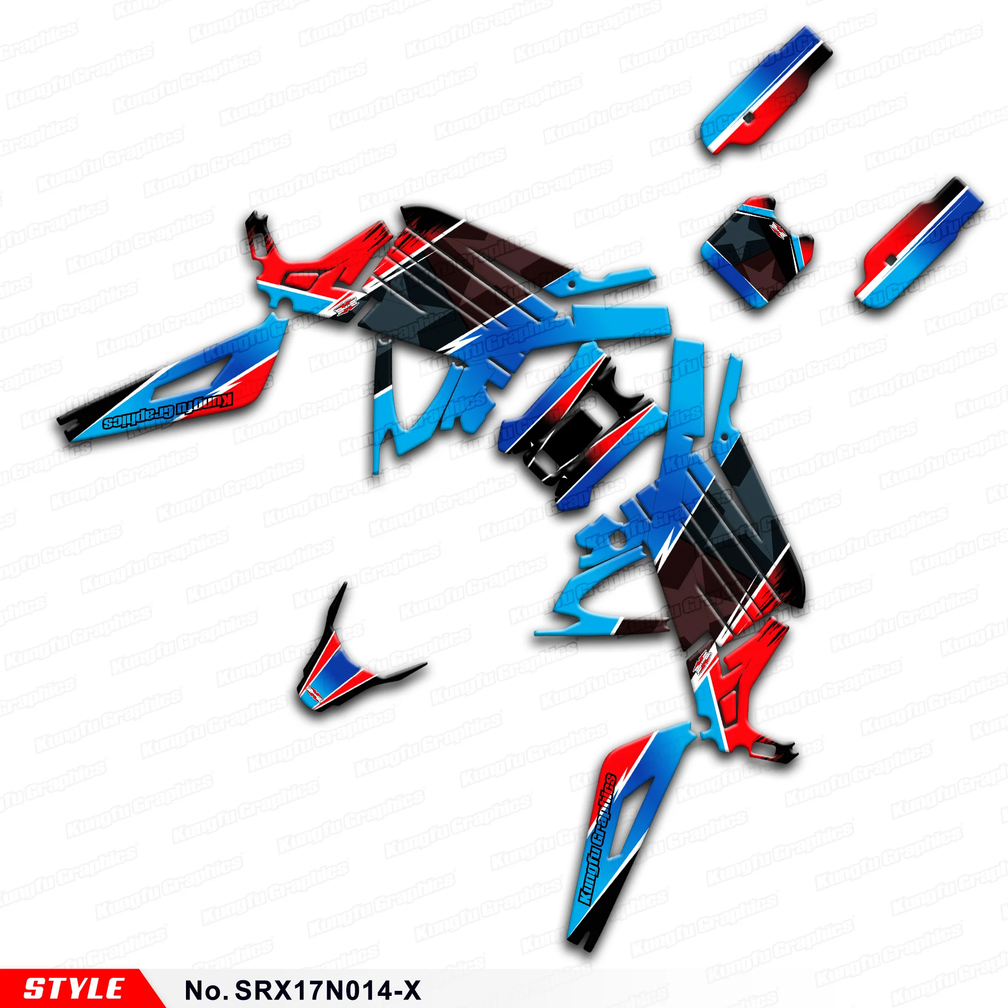 Набор графических наклеек по индивидуальному заказу, щит для Surron Light Bee X для Segway X160 X260, номер стиля SRX17N014-X
Набор графических наклеек по индивидуальному заказу, щит для Surron Light Bee X для Segway X160 X260, номер стиля SRX17N014-X