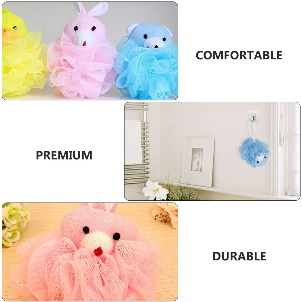 6pcs Cartoon Bath Adorable Shower Balls Portable Household Bathing Accessories Ergonomic Environmentally Friendly Gentle
6pcs Cartoon Bath Adorable Shower Balls Portable Household Bathing Accessories Ergonomic Environmentally Friendly Gentle