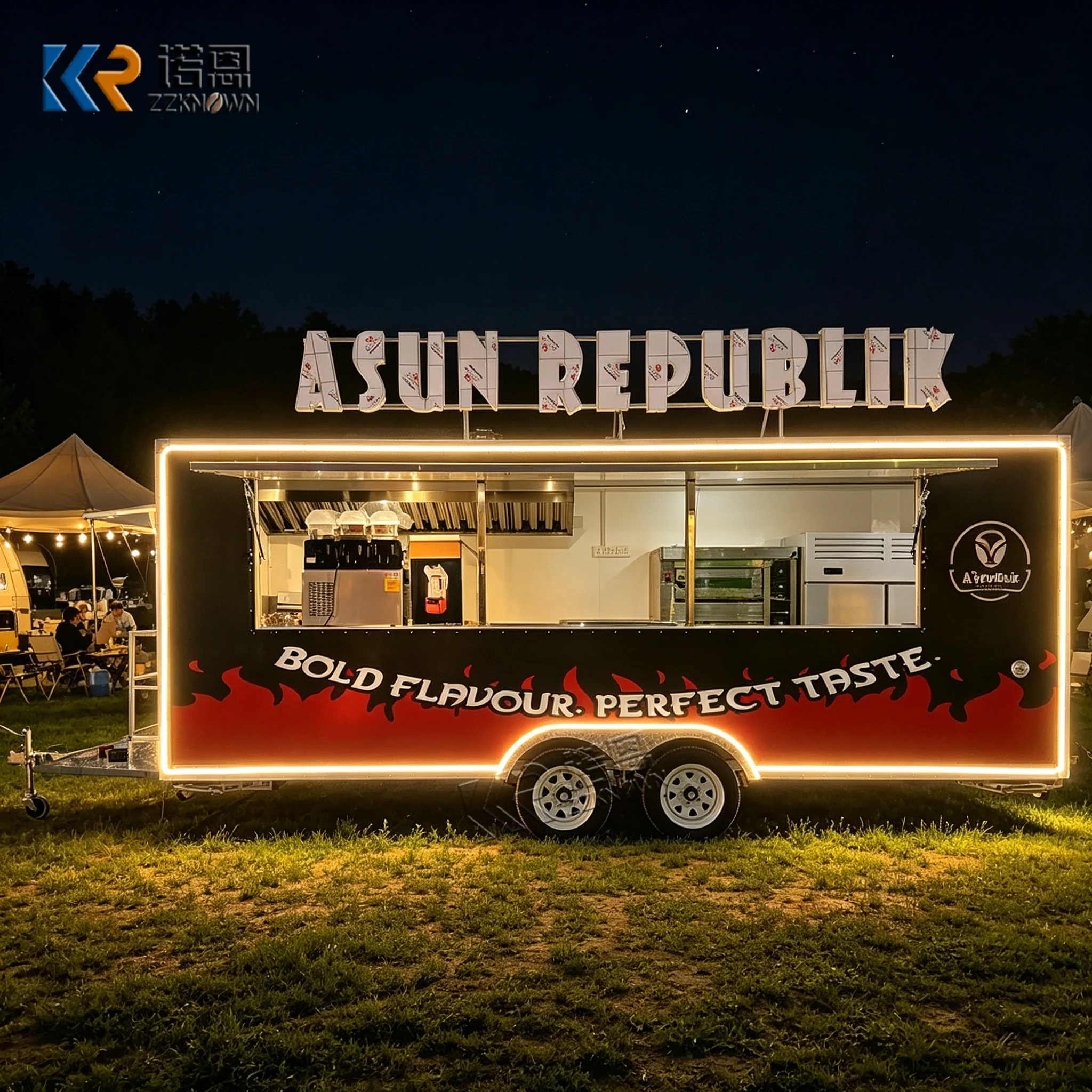 Customized Square Food Truck Outdoor Mobile Catering Trailer Serving Window & Storage Cabinets Included for Sale
Customized Square Food Truck Outdoor Mobile Catering Trailer Serving Window & Storage Cabinets Included for Sale