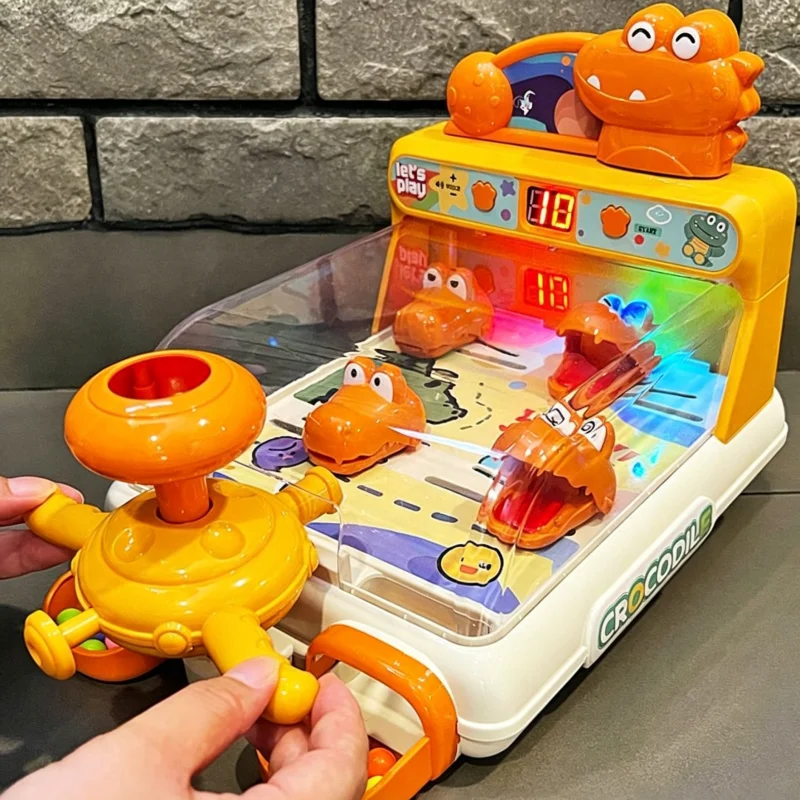 Crocodile Table Game Pinball Shooting Machine Score Shooting Target Desktop Party Game Kid Educational Toy Adult Birthday Gifts
Crocodile Table Game Pinball Shooting Machine Score Shooting Target Desktop Party Game Kid Educational Toy Adult Birthday Gifts