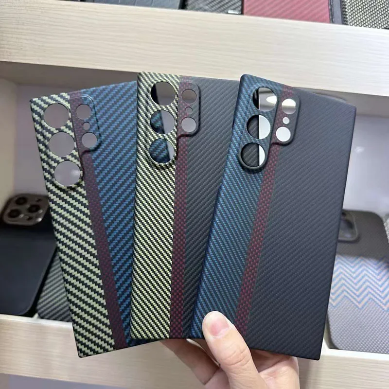 Чехол для Samsung Galaxy S24 Ultra 600D из настоящего углеродного волокна, арамидный противовзрывной защитный чехол для мобильного телефона, защитный чехол
Чехол для Samsung Galaxy S24 Ultra 600D из настоящего углеродного волокна, арамидный противовзрывной защитный чехол для мобильного телефона, защитный чехол